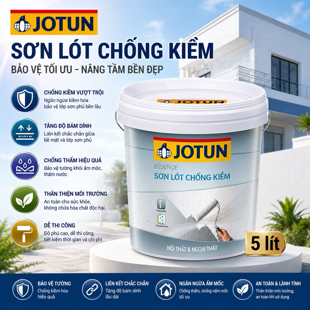 JOTUN ESSENCE.sơn lót chống kiềm