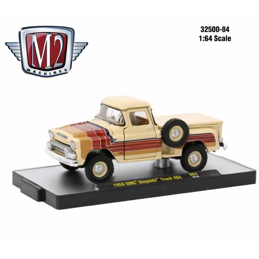M2 Machines 1958 GMC Stepside Truck 4x4 LOOSE