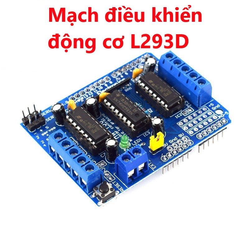 Mạch điều khiển động cơ L293, L293D