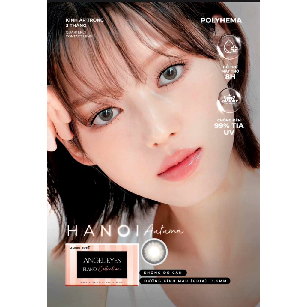 Ha Noi Autumn - Lens Polyhema Angel Eyes (HSD 3 tháng)
