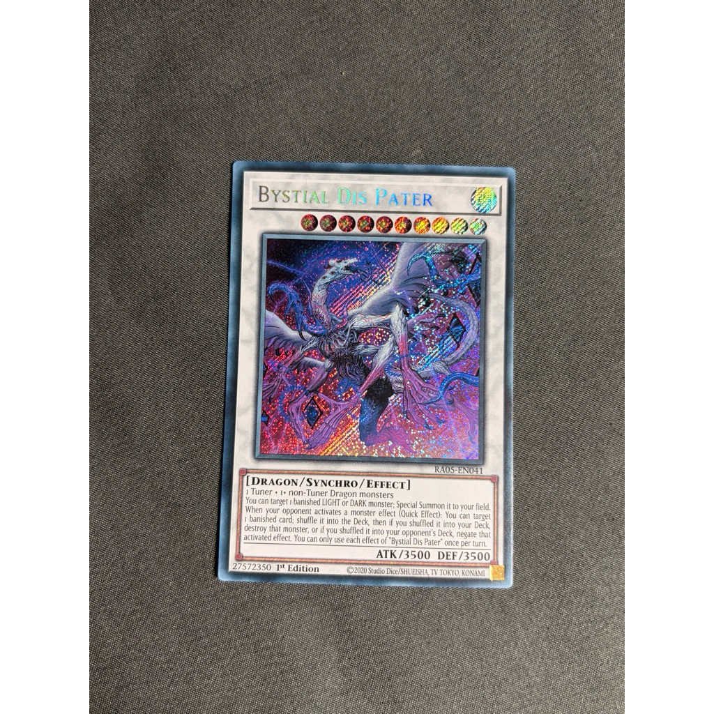[Yugioh Sky Shop] 1 lá thẻ bài"Bystial Dis Pater" - RA05-EN041 - Foil theo phân loại - UK chính hãng