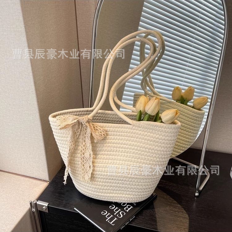 Túi cói đan thủ công, túi cói lớn phong cách mùa hè sang chảnh, túi coi đan dung tích lớn cho nữ  ponny ponnie | BigBuy360 - bigbuy360.vn