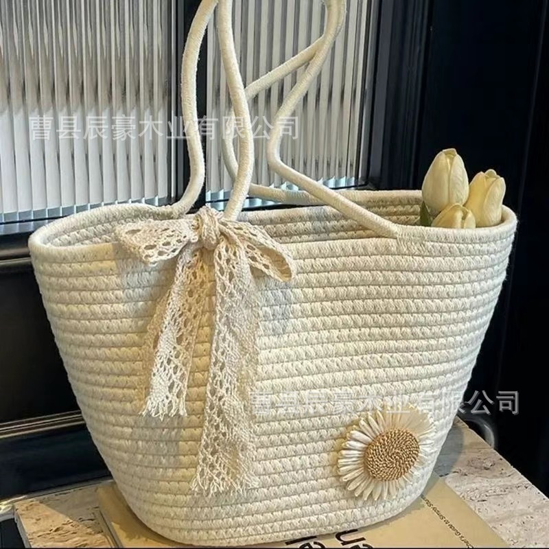 Túi cói đan thủ công, túi cói lớn phong cách mùa hè sang chảnh, túi coi đan dung tích lớn cho nữ  ponny ponnie | BigBuy360 - bigbuy360.vn
