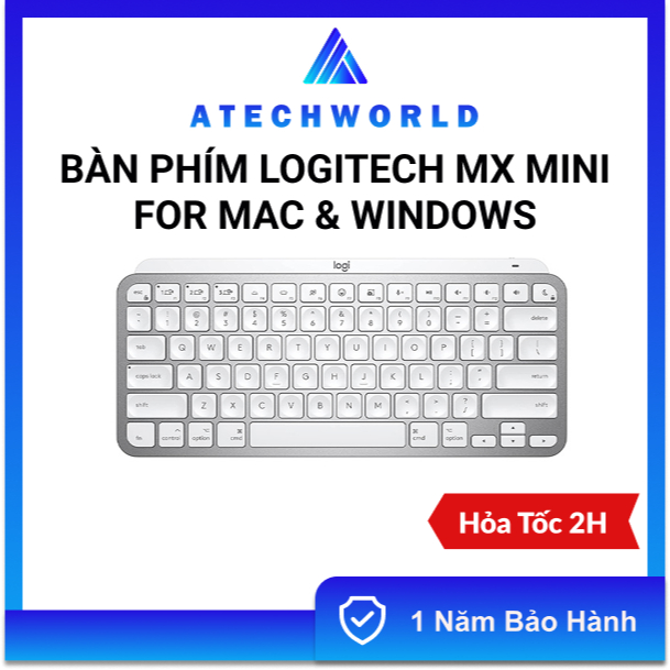 Bàn Phím Bluetooth Logitech Mx Keys Mini Nhỏ Gọn - Hàng Chính Hãng - BH 1 Năm - Có Xuất VAT | BigBuy360 - bigbuy360.vn