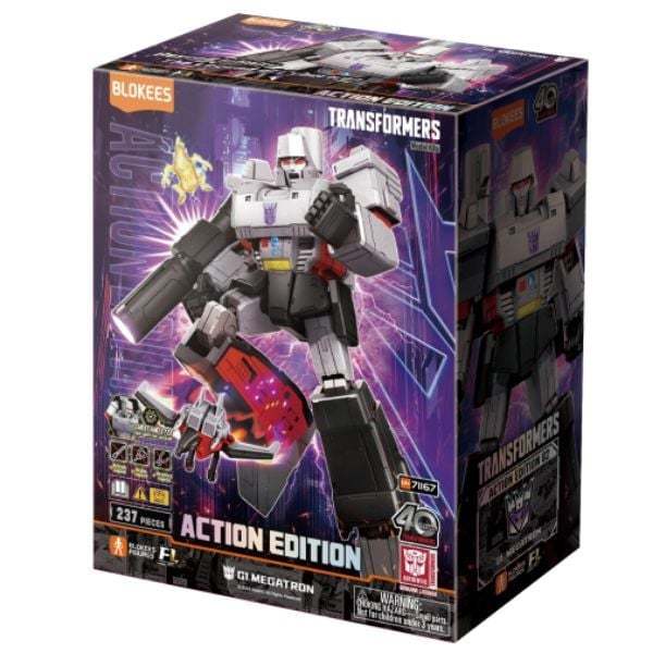 [Full box] Chính hãng Blokees Legend Class mô hình lắp ráp Transformers - G1 Megatron