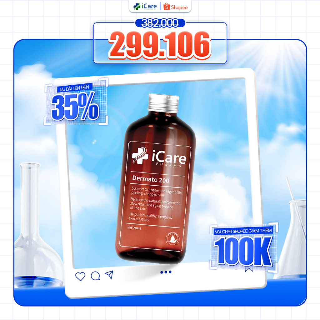 Sản Phẩm Dermato 200| Thương Hiệu iCare Pharma