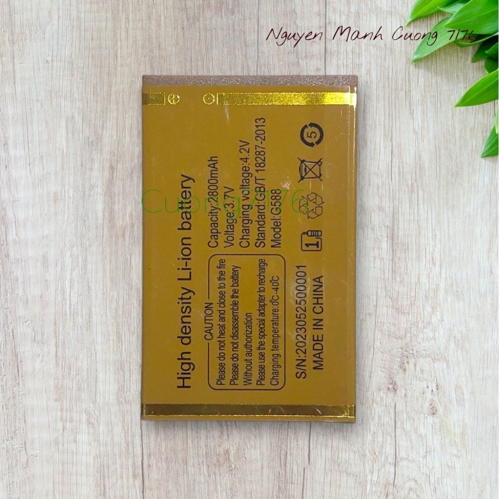 Pin MXMID G588 2800mAh Bóc Máy Chính Hãng Đã Qua Sử Dụng Hoạt Động Tốt