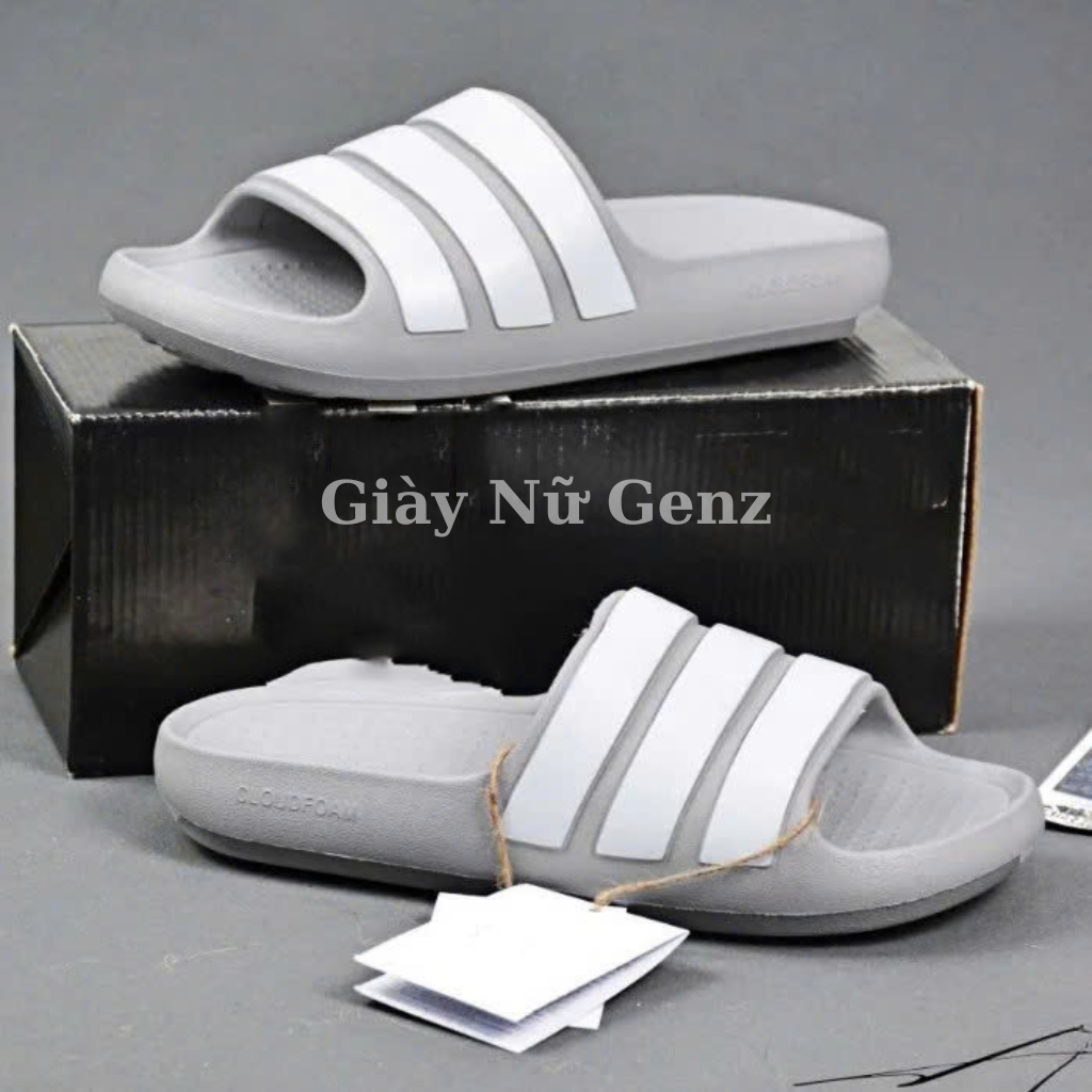 Dép Đúc adidas 3 Sọc Bản To, Dép Nam Nữ Êm Chân Màu Sắc Bắt Mắt