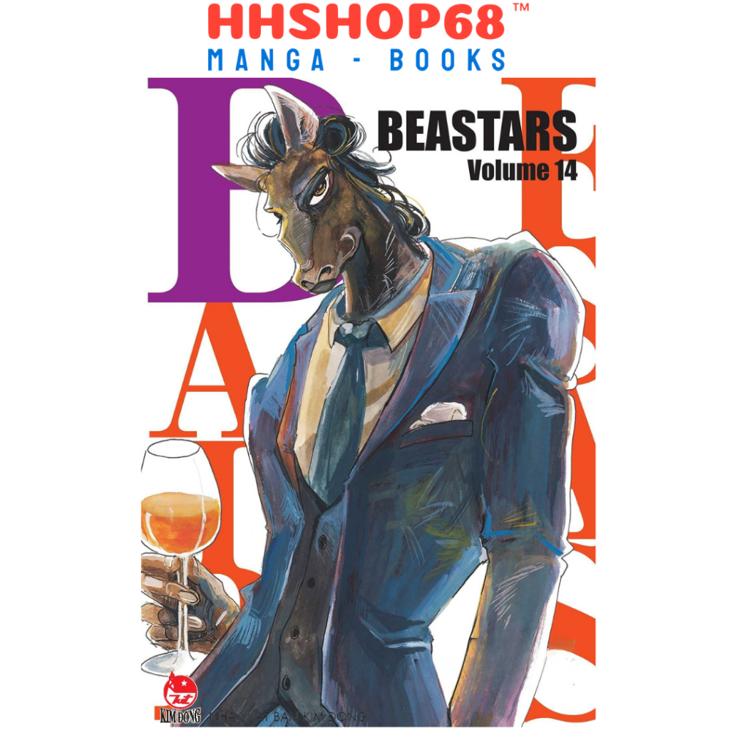 Truyện tranh - BEASTARS  tập 1 2 3 4 5 6 7 8 9 10 11 12 13 14  - NXB Kim Đồng