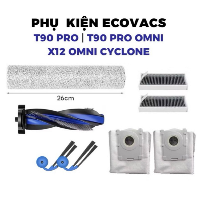 Phụ kiện robot Ecovac T90 Pro - T90 Pro Omni - X12 OmniCyclone