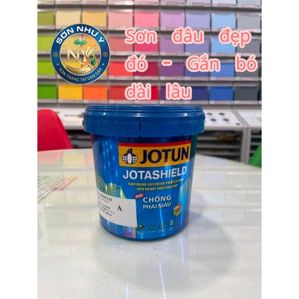 SƠN NGOẠI THẤT CAO CẤP JOTUN JOTASHIELD CHỐNG PHAI MÀU