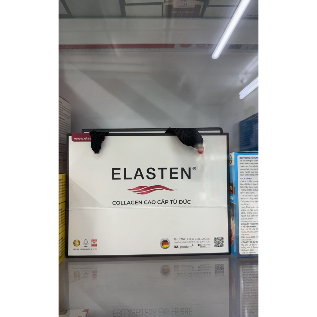 ( Nhập khẩu ) Collagen Elasten Hộp 28 ống - Chính hãng
