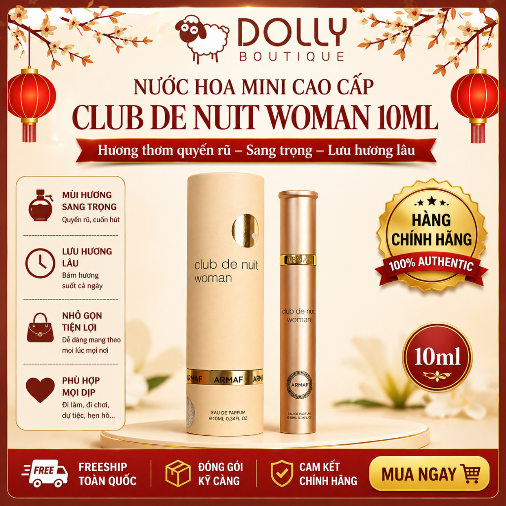 Nước Hoa Nữ Club De Nuit Woman Eau De Parfum 10ml | BigBuy360 - bigbuy360.vn