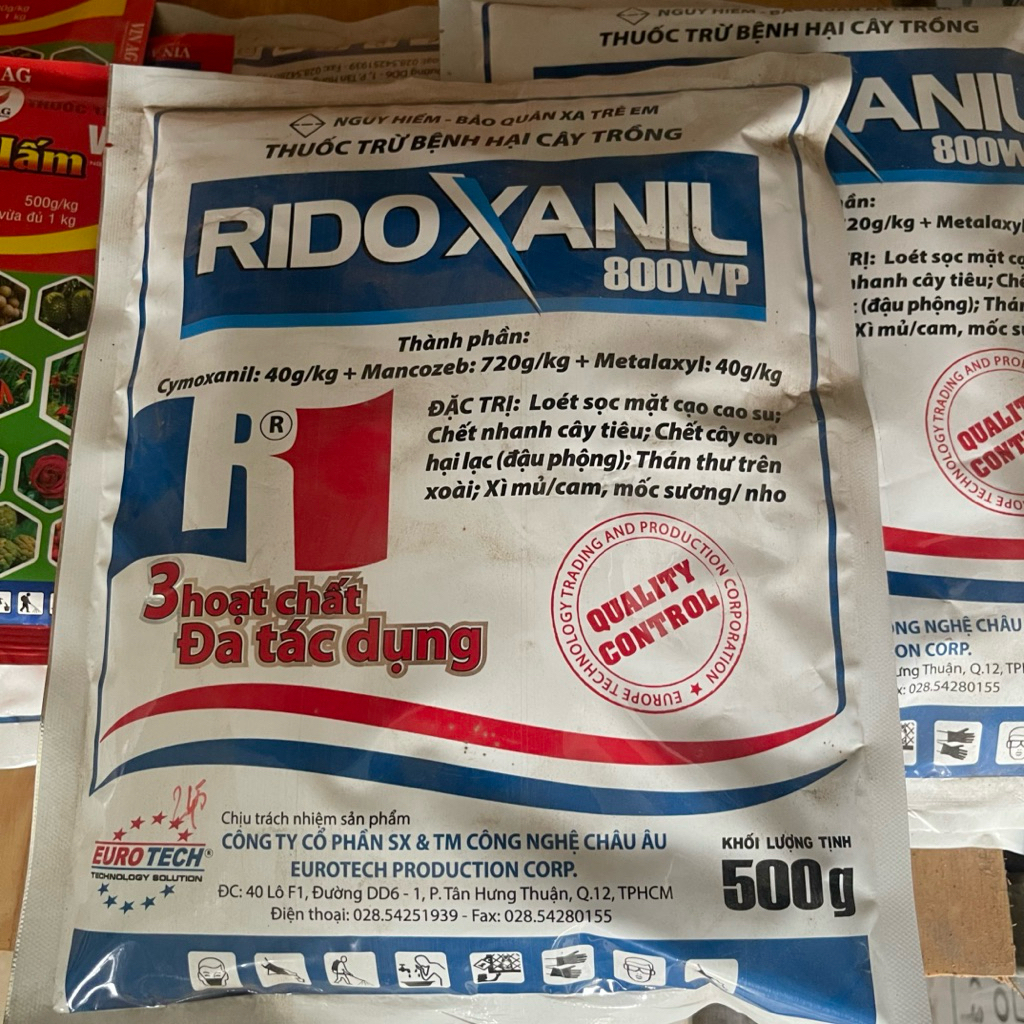 Ridoxanil 3 hoạt chất Macozed + Metalaxyl + Xymoxanyl