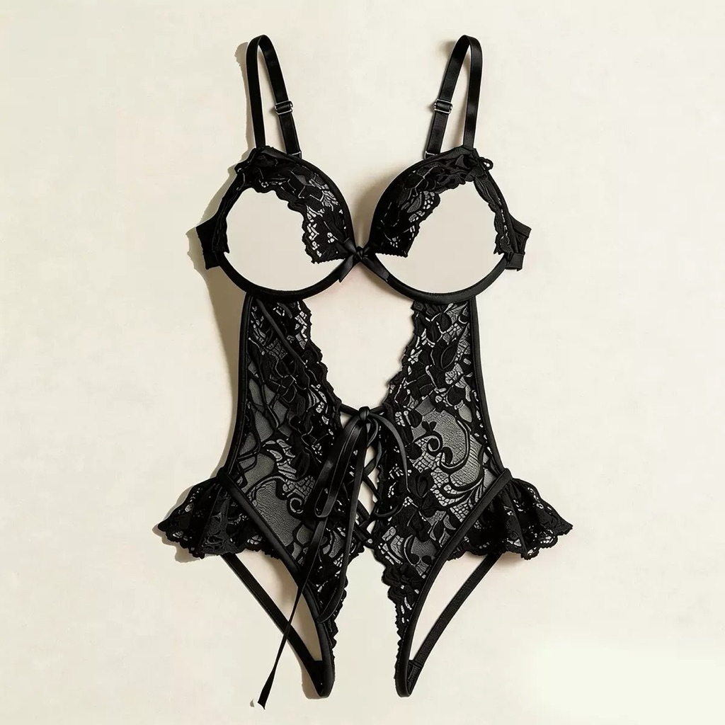 Set nội y ren cắt eo gợi cảm dây đan sexy