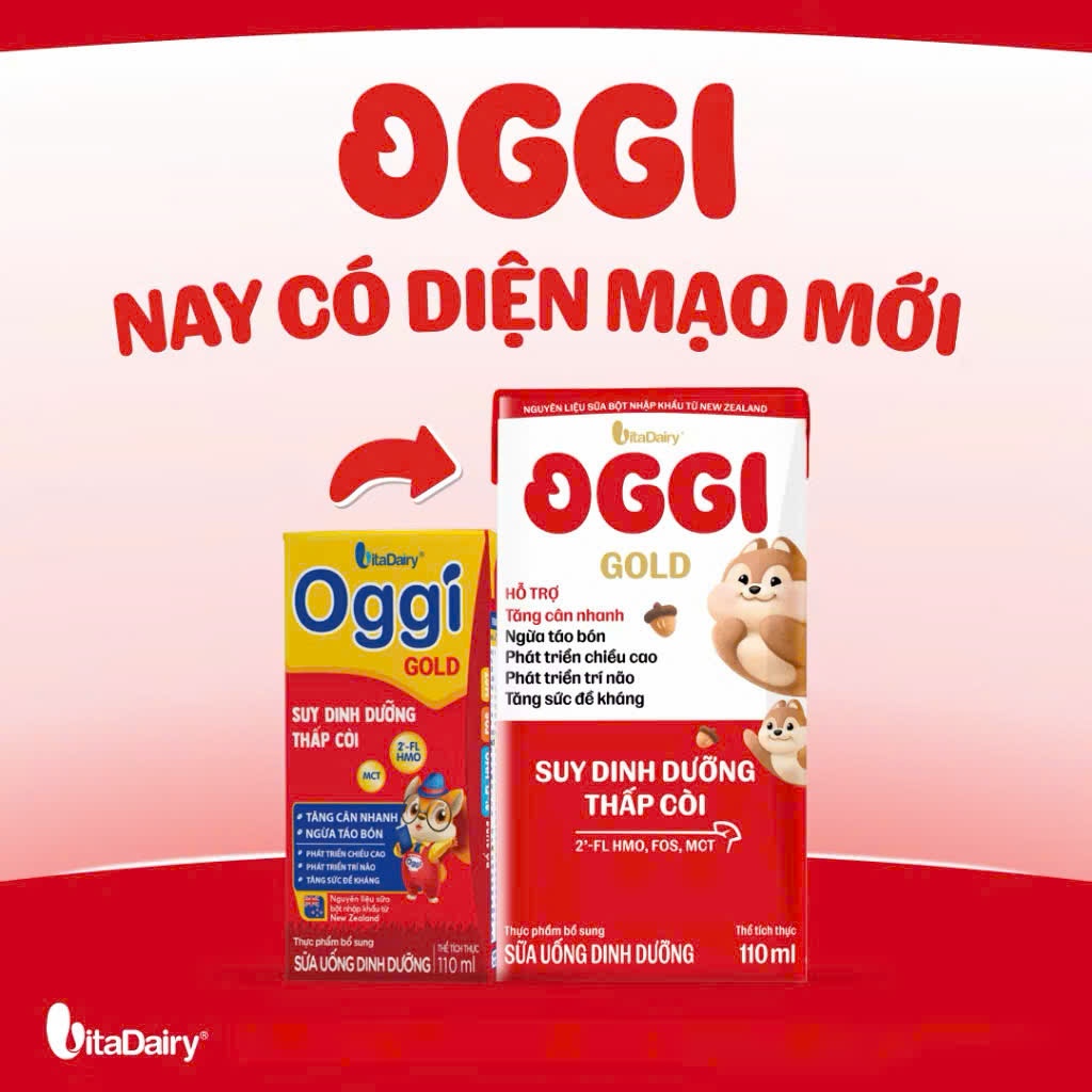 Pha Sẵn Oggi Gold - Tăng Cân Nhanh - Ngừa Táo Bón