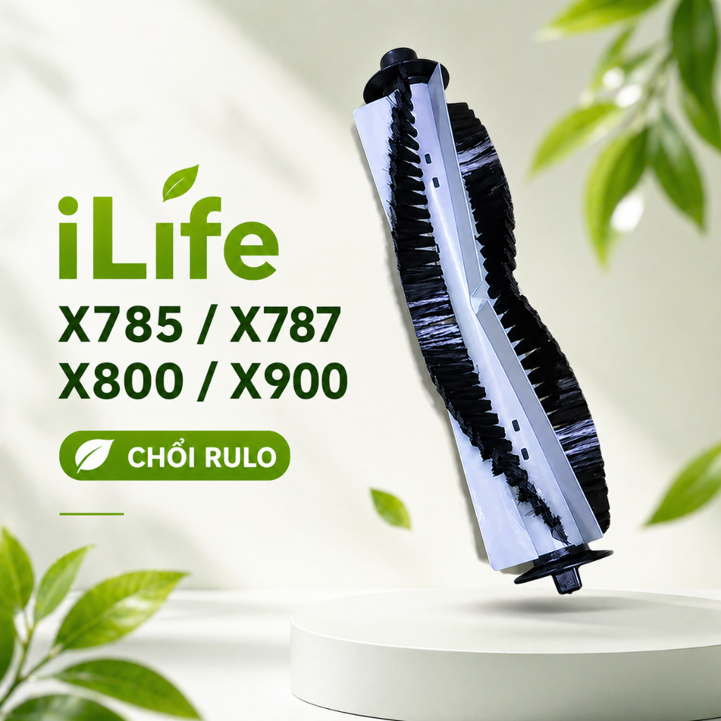 🔥 Chổi Rulo Brush Cho Robot iLife X785/X787/X800/X900/A9/A9S/A10 – Chính Hãng
