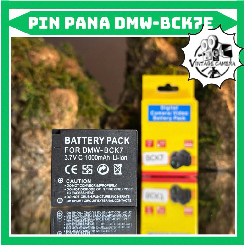 Pin thay thế Panasonic CGA-S005/ CGA-S007/ CGA-S008/ DMW-BCF10/ DMW-BLC12/ DMW-BLH7/ DMW-BLE9/BLG10 