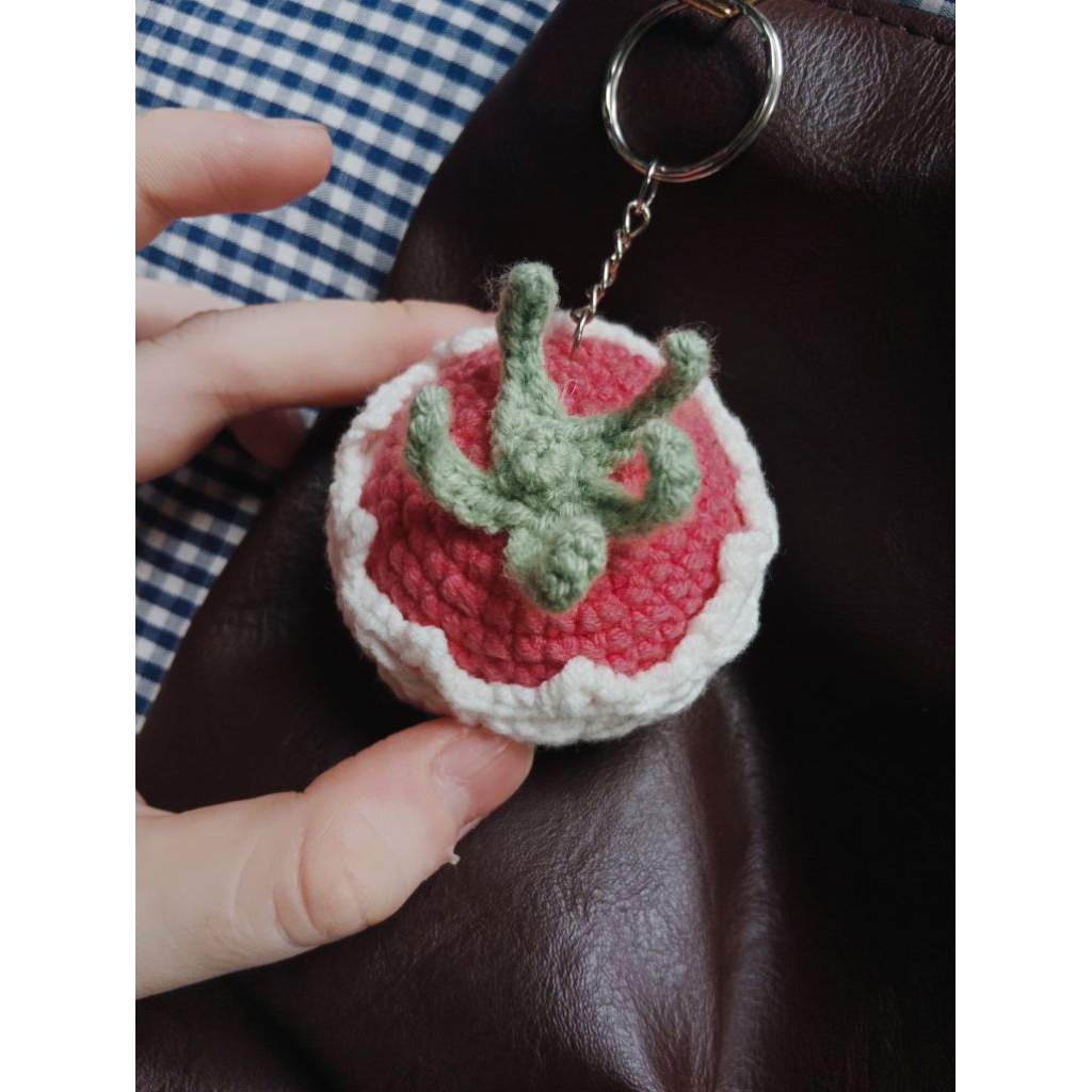 Móc khóa cà chua xinh iuu