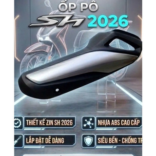 Ốp Pô SH 2026 Mẫu Mới Vinbiker Gắn Thay Ốp Pô Zin Hàng Đẹp