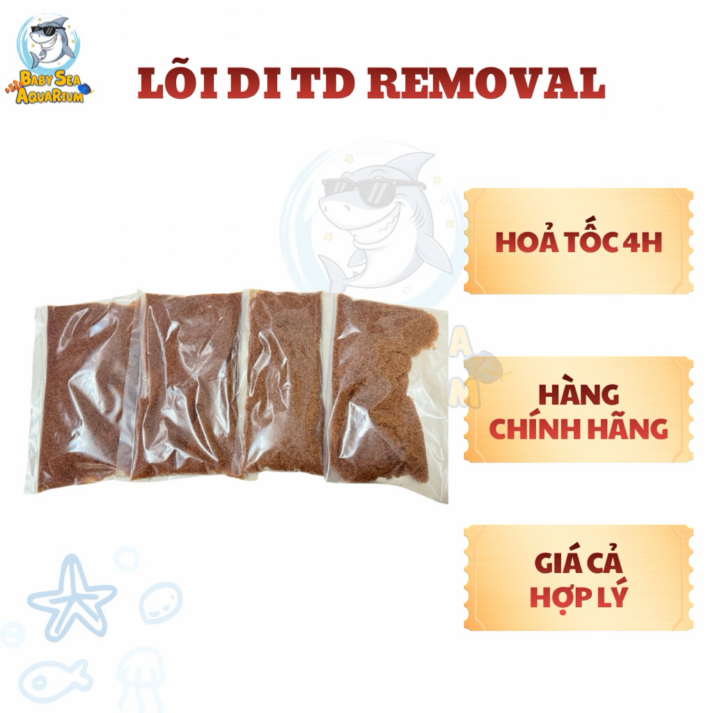 Lõi DI TDS REMOVAL-Khử TDS cho nước tinh khiết chuẩn RO/DI (chỉ nên đặt sau RO)