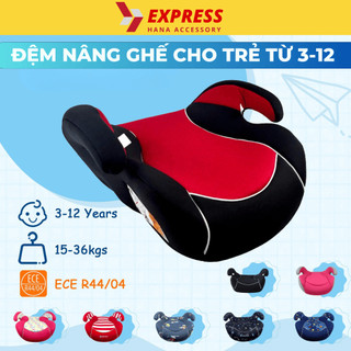 Đệm Ghế An Toàn Tăng Cường Cho Trẻ Em Từ 3-12 Tuổi Đạt Chứng Nhận Kép ECE R44+CCC