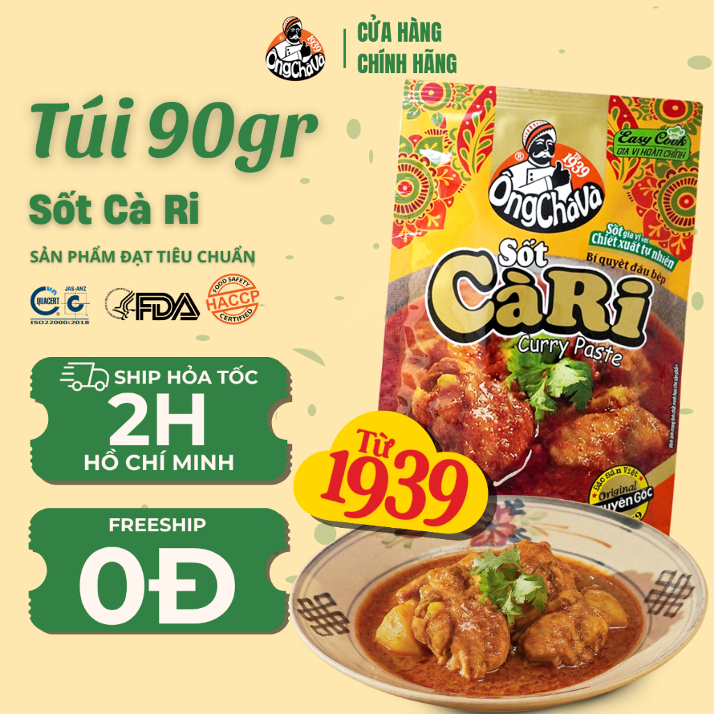 Sốt Cà Ri Ông Chà Và 90g (Curry Paste)