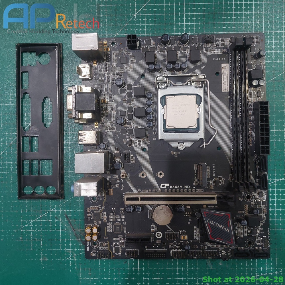 Combo Mainboard Colorful B365M-HD Battle-AX Pro V21 + CPU i5 9400F