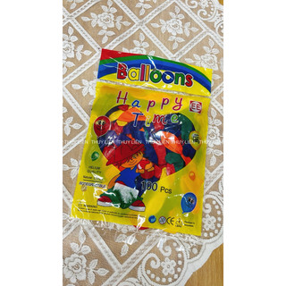 Set bong bóng  100 cái đủ màu ( cho bé chơi hoặc là làm tiệc sinh Nhật ….)