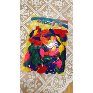 Set bong bóng  100 cái đủ màu ( cho bé chơi hoặc là làm tiệc sinh Nhật ….)