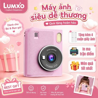 Máy ảnh lấy liền chuyên dụng cho trẻ em - Món quà tốt nhất cho trẻ em, in màu, máy ảnh giá rẻ, ghi lại niềm vui tuổi thơ