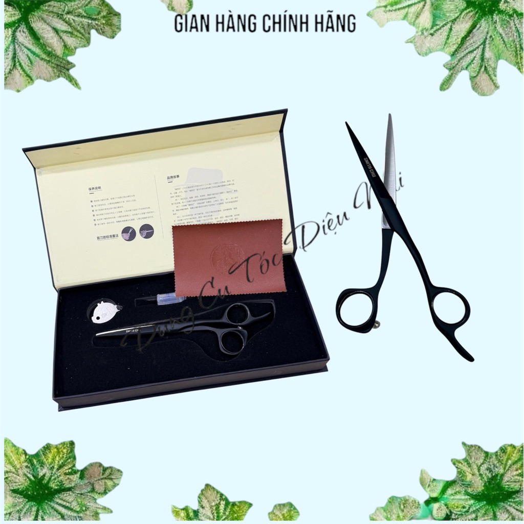 Kéo cắt tóc Smitchu Nhật Bản kéo cắt tóc 6.0 và 5.5 siêu bén cắt tóc nữ