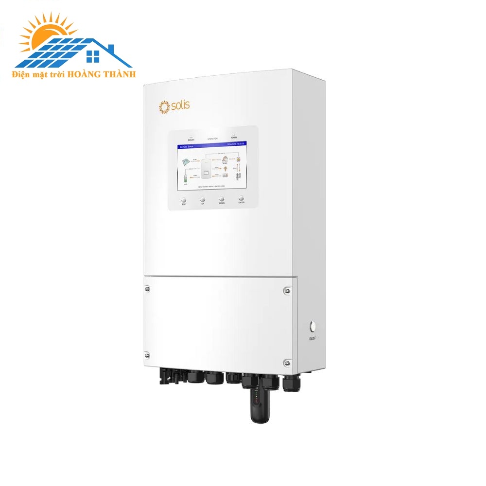 Inverter Solis 5kW Hybrid 1 pha | Chính hãng bảo hành 05 năm