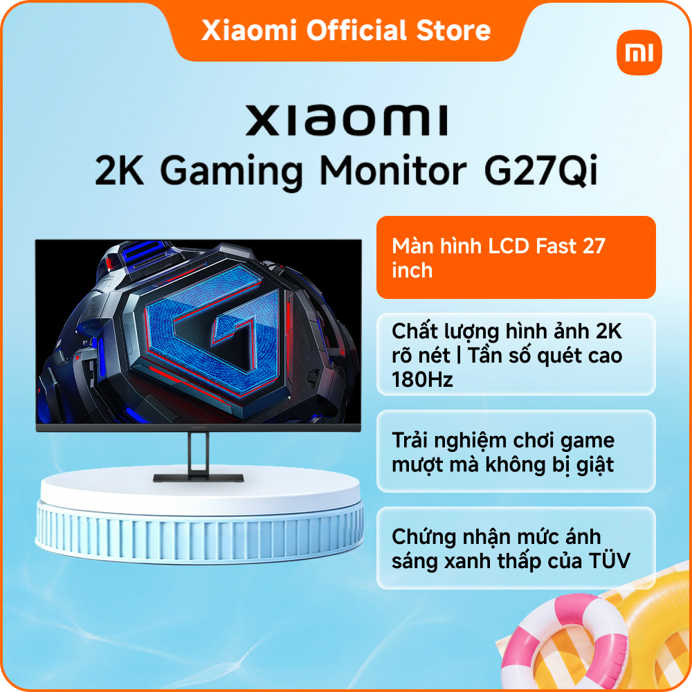 Màn hình máy tính Xiaomi Gaming Monitor G27Qi | Màn hình LCD Fast 27 inch｜Chất lượng hình ảnh 2K rõ 