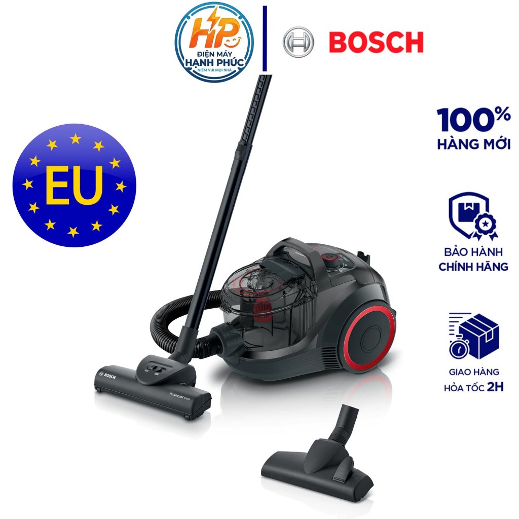 Máy hút bụi Bosch BGS21WPOW 2000W | Bảo hành chính hãng 2 năm