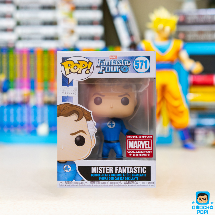Mô Hình Chính Hãng Funko Pop Marvel - Fantastic Four : Mister Fantastic #571 MCC