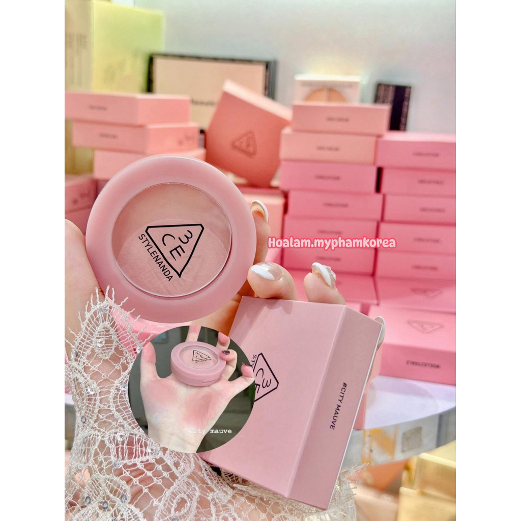 [AUTH 100%] PHẤN MÁ 3CE FACE BLUSH #CITY MAUVE