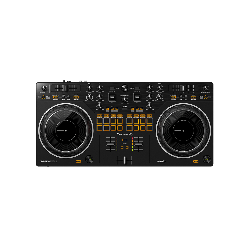 BÀN DJ CONTROLLER PIONEER DDJ-REV1 – CHUẨN BATTLE LAYOUT CHO DJ SCRATCH & HIPHOP