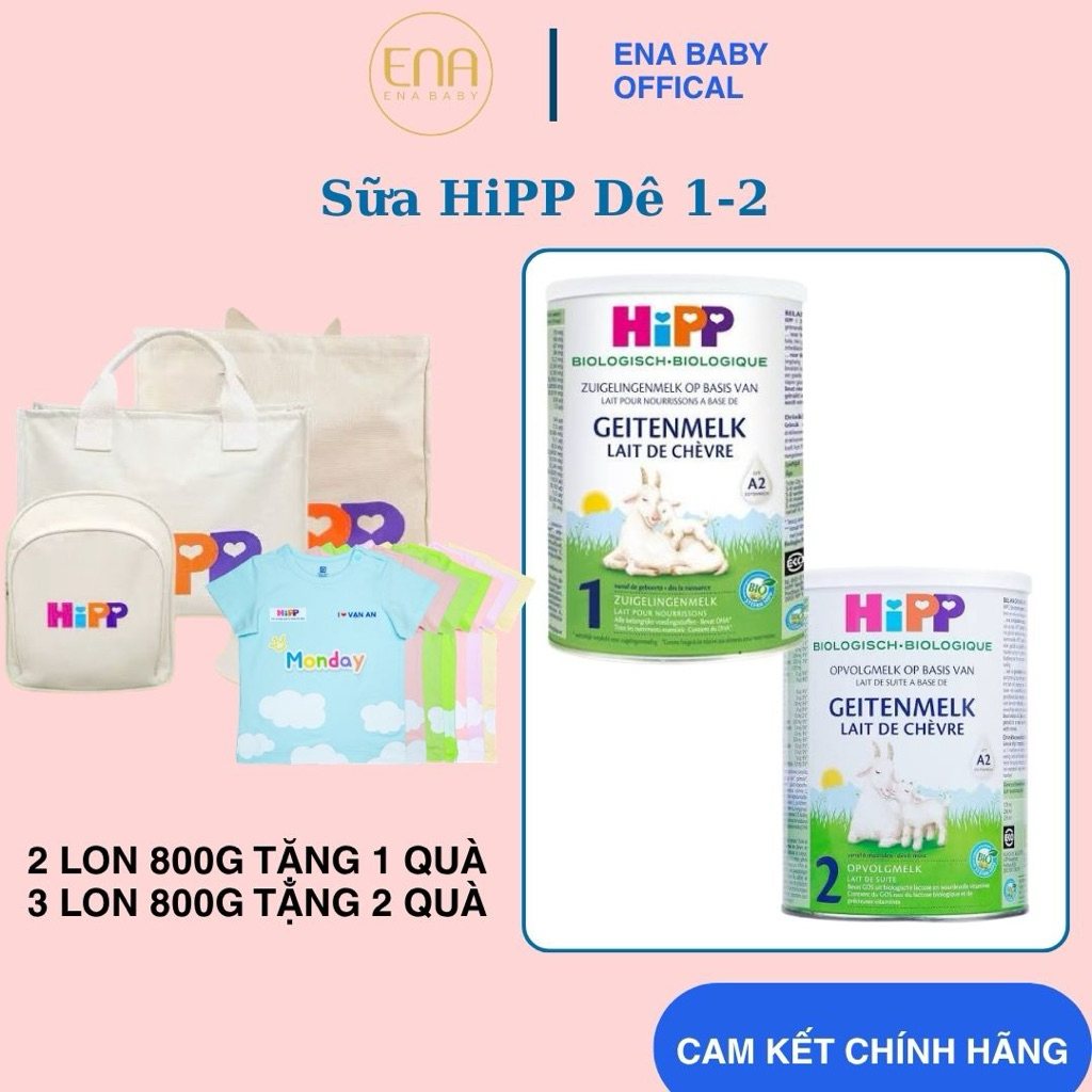 Hipp Dê SỮA CÔNG THỨC HỮU CƠ HIPP DÊ (HiPP Goat Milk Organic Formula)
