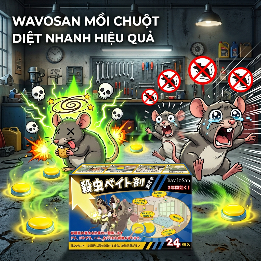🐭Một con ăn – cả đàn bị tiêu diệt🐭YJFF Thuốc diệt chuột Thuốc diệt chuột hiệu quả thuốc đuổi chuột