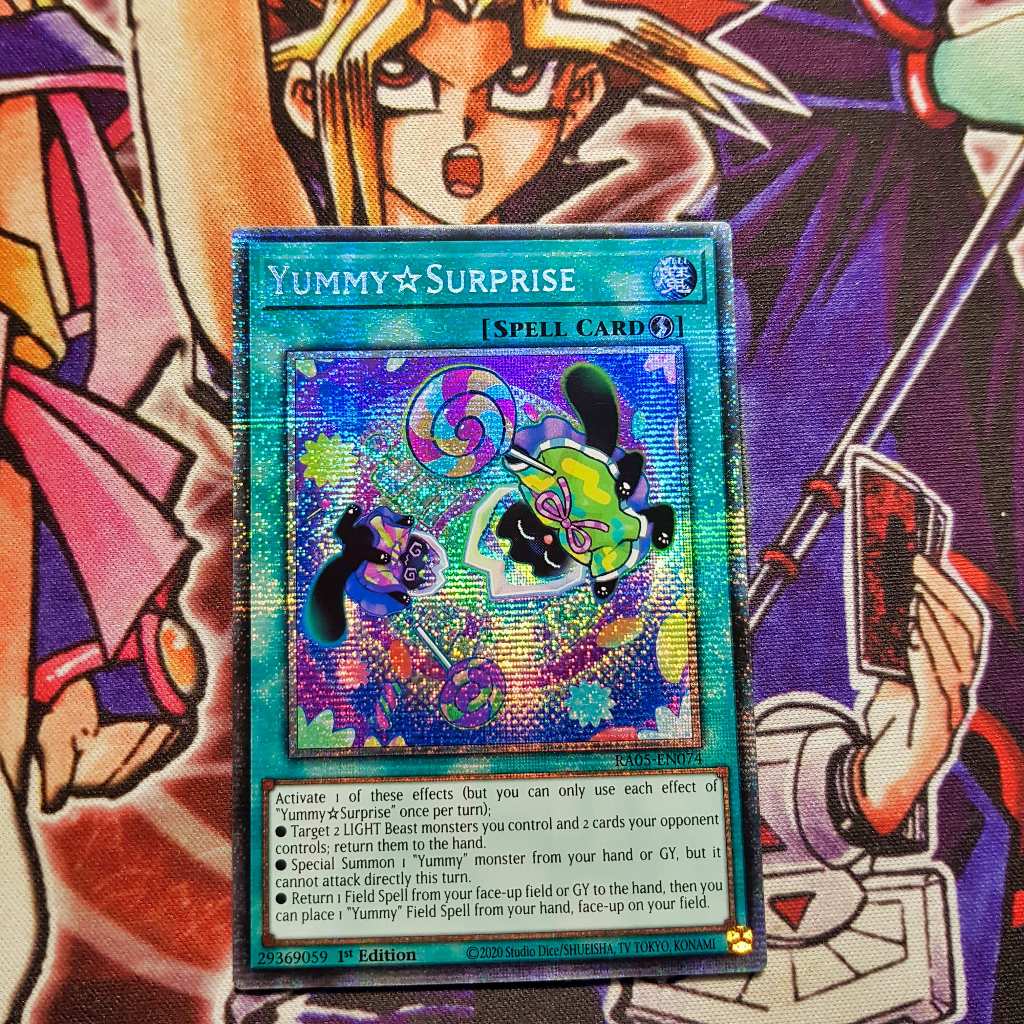 Thẻ bài Yugioh chính hãng | Yummy☆Surprise | RA05 Starlight Rare.