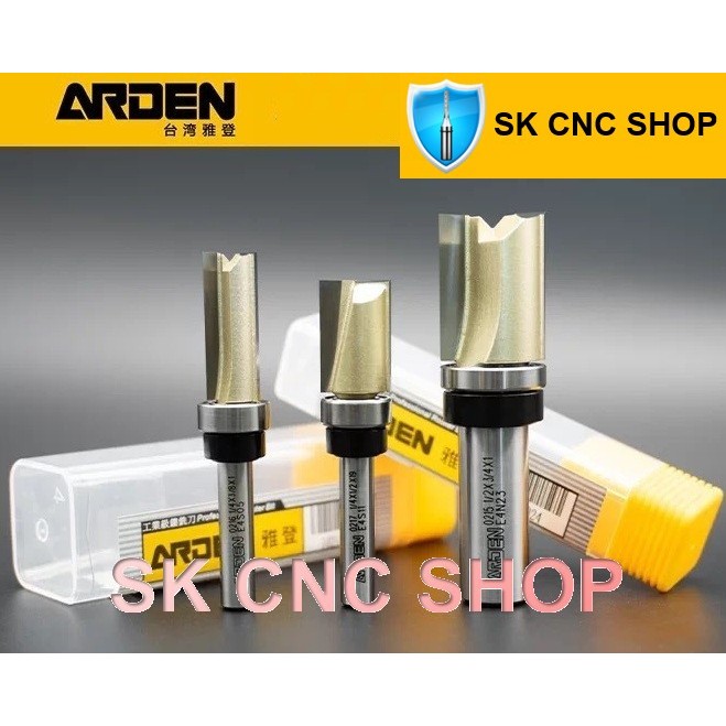 ARDEN A0215 - Mũi phay vòng bi giữa - Mũi router 0215 ARDEN - SK CNC SHOP