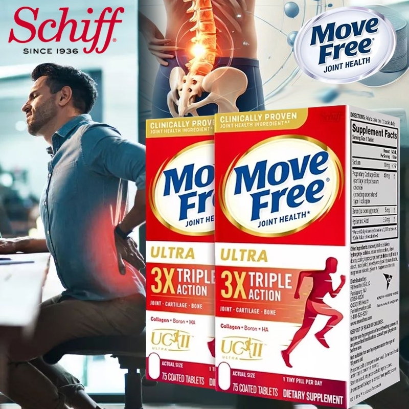 Viên uống Ultra 3x Triple Action Move Free Mỹ- hỗ trợ xương khớp 75 viên