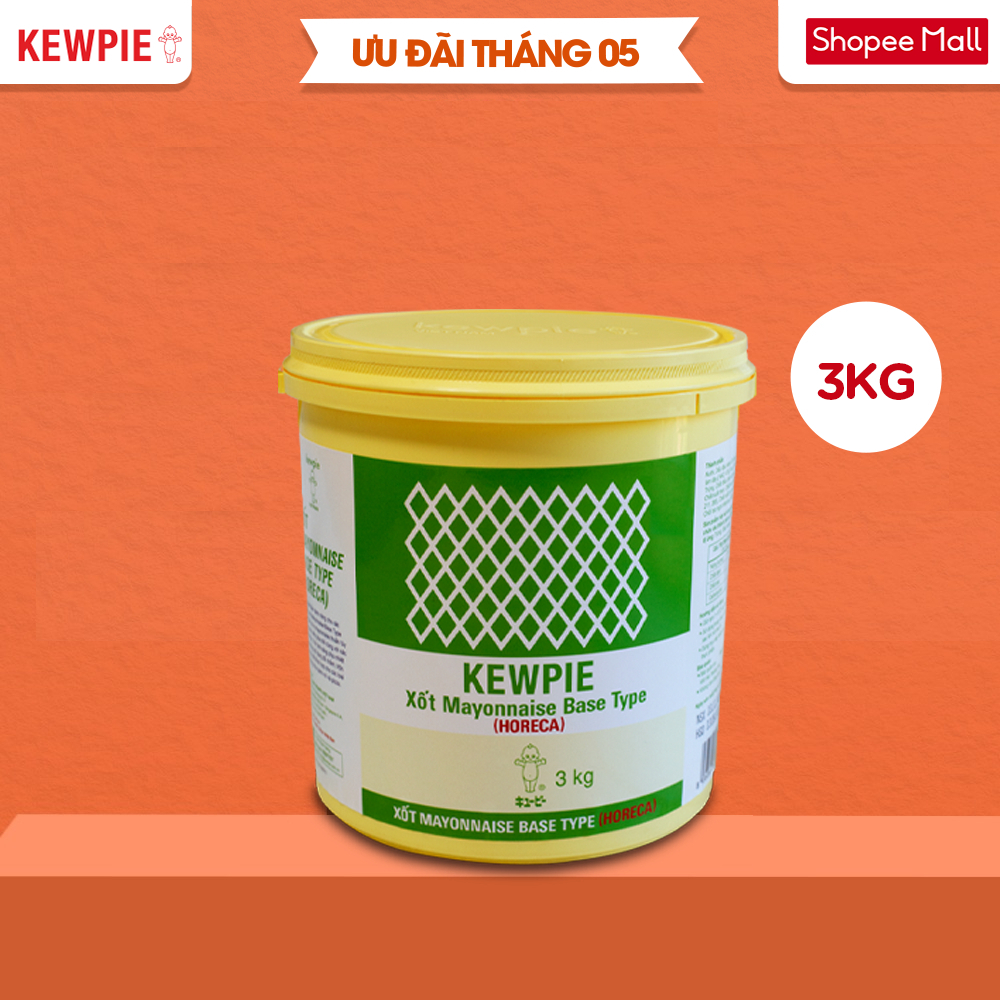 Xốt Mayonnaise Base Type (Horeca) - Kewpie (Xô 3kg)