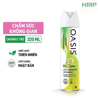 Xịt Phòng Oasis Natural 320ml