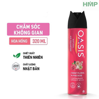 Xịt Phòng Oasis Natural 320ml