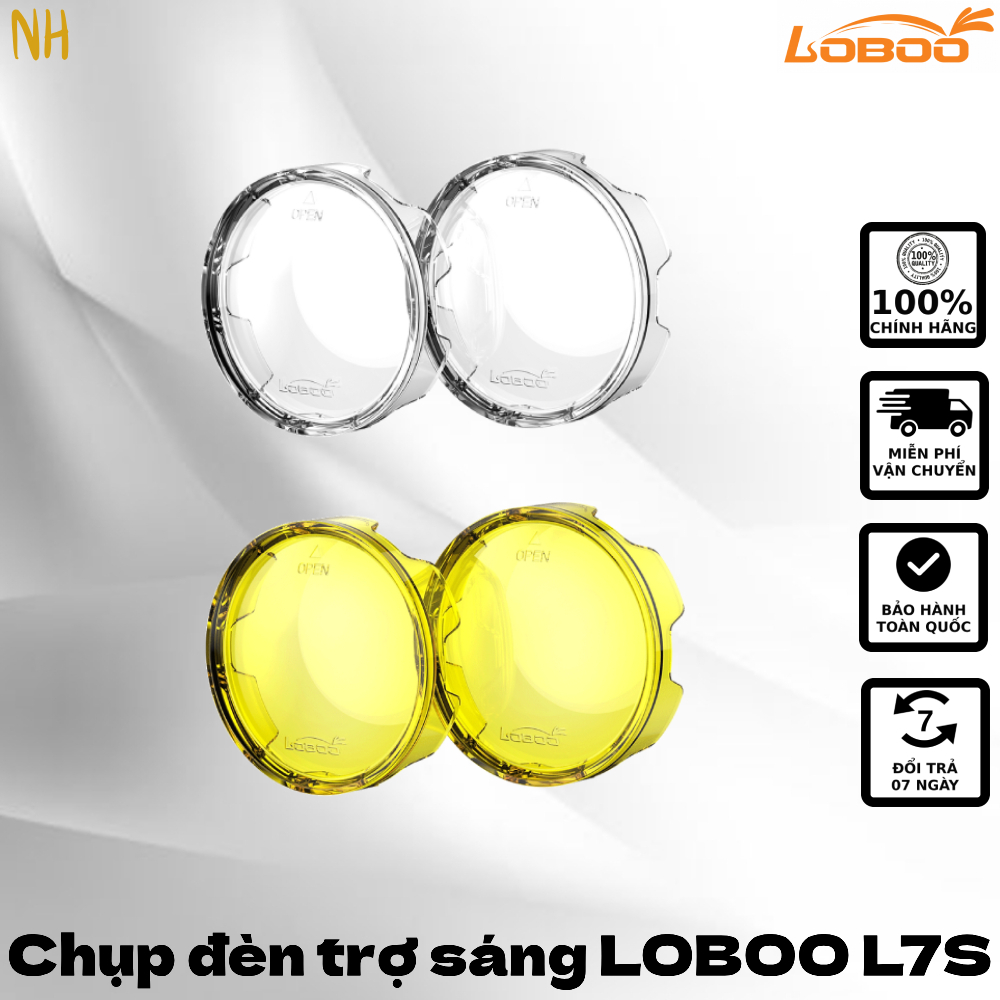 [Phụ Kiện] Chụp Đèn Trợ Sáng LOBOO L7S Màu Vàng/Trong Suốt [Chính Hãng]