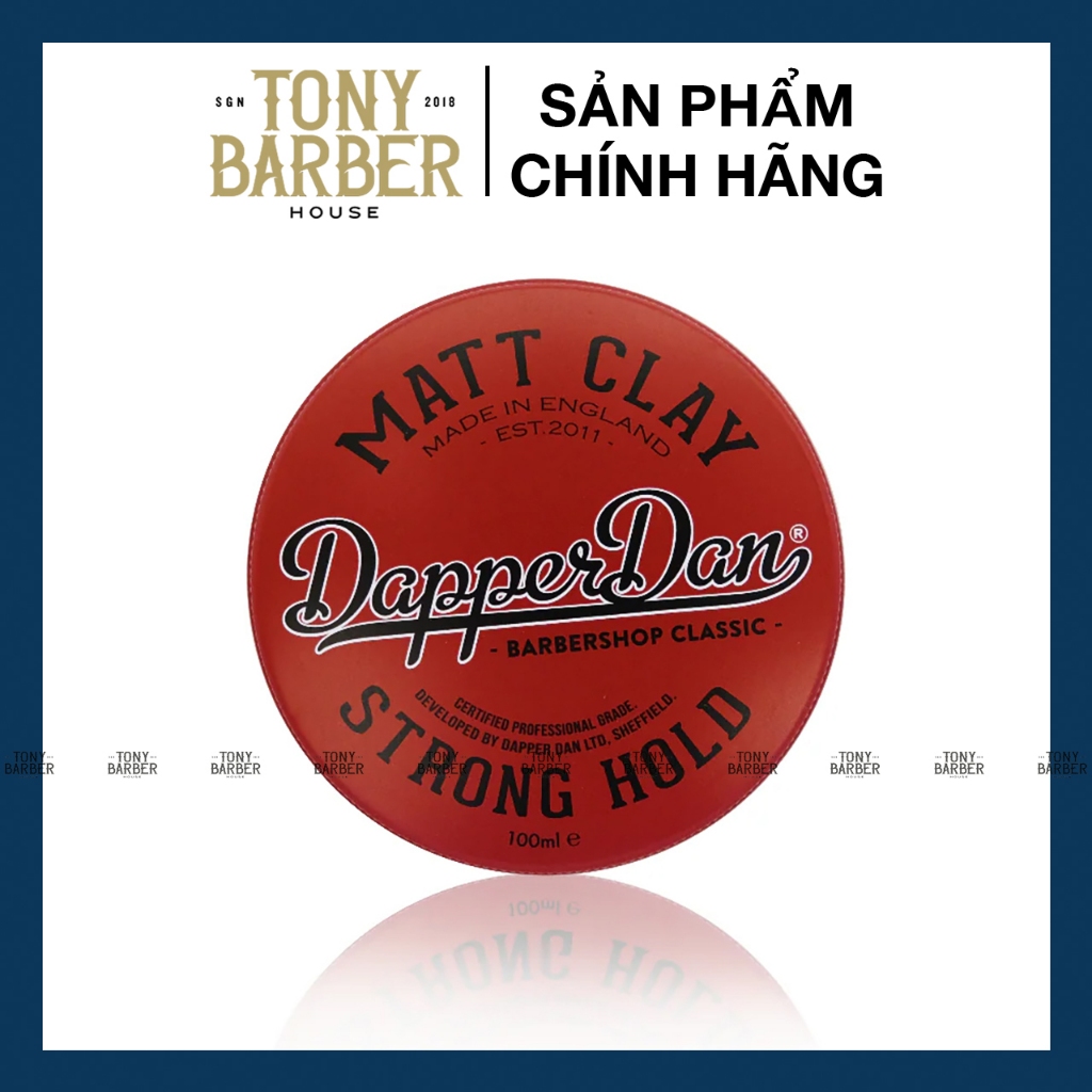 Sáp vuốt tóc Dapper Dan Matte Clay Pomade 100ml