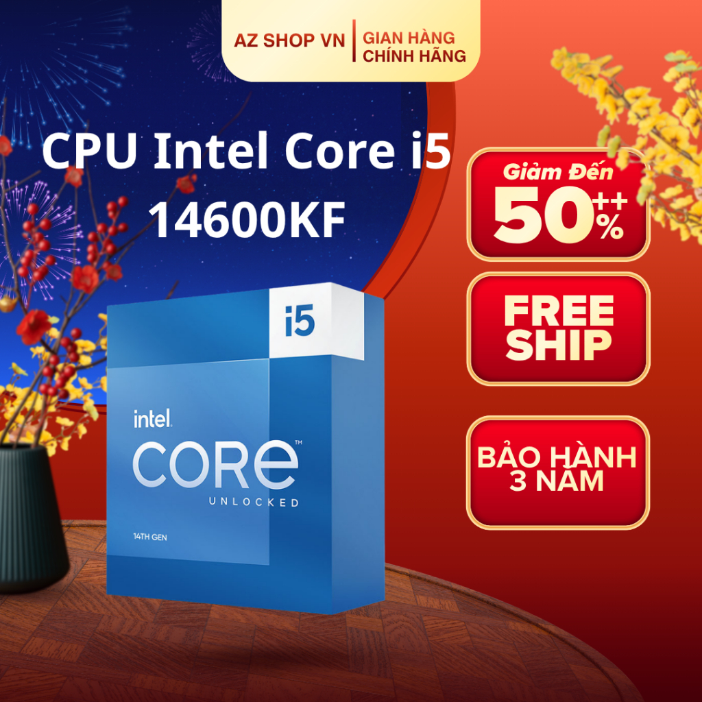 CPU Intel Core I5 14600K / 14600KF Tray NEW