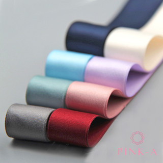 *(SET 2M/CUỘN 9M) Ruy băng lụa mờ Hàn Quốc cao cấp CỠ 25MM làm nơ, trang trí DIY, decor, gói quà, gói hoa, phụ kiện may